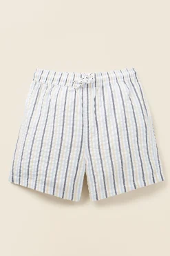 Boy Seed Heritage Swimwear-Seersucker Boardshort