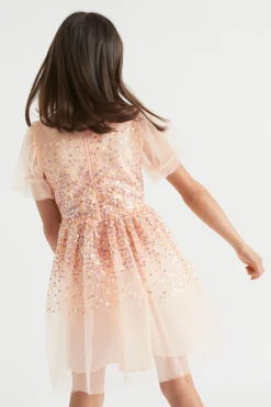 Girl Seed Heritage Dresses-Sequin Dress