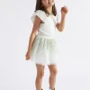 Girl Seed Heritage T-Shirts & Tops-Sequin Sleeve Tee