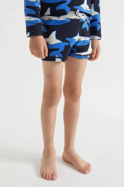 Boy Seed Heritage Swimwear-Shark Swim Short