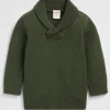 Baby Boy Seed Heritage Knitwear & Sweaters-Shawl Neck Knit