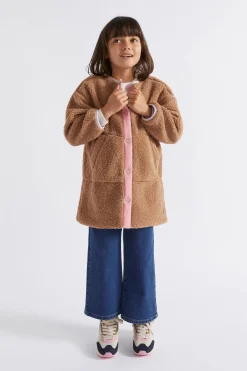 Girl Seed Heritage Jackets & Vests-Sherpa Overcoat