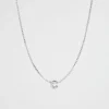 Woman Seed Heritage Jewellery-Silver Initial Neklae