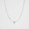 Woman Seed Heritage Jewellery-Silver Initial Necklace
