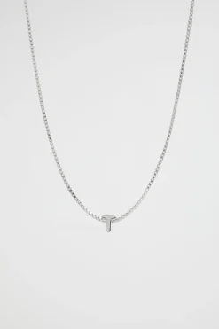 Woman Seed Heritage Jewellery-Silver Iniial Necklace