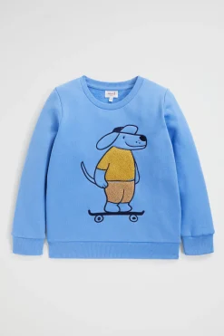 Boy Seed Heritage Knitwear & Sweaters-Skating Dog Sweat