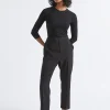 Woman Seed Heritage Pants-Slim Leg Elasticated Pant