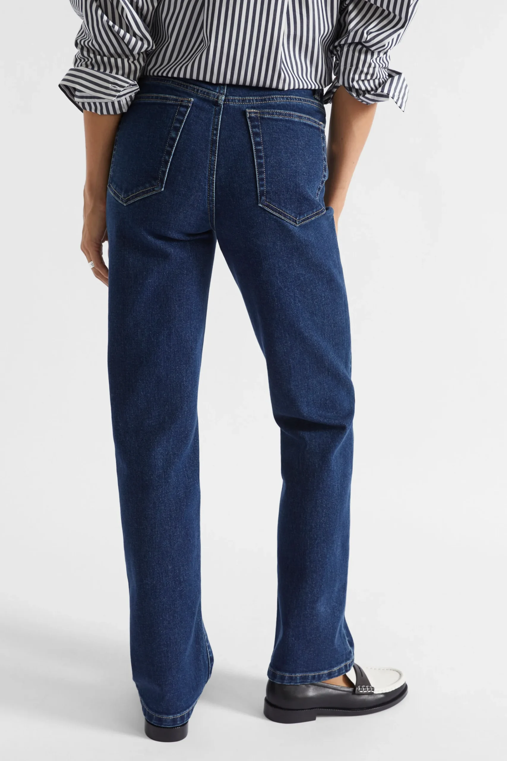 Woman Seed Heritage Pants-Slim Leg Long Jean