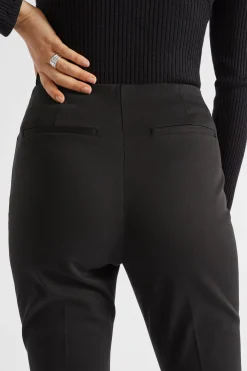 Woman Seed Heritage Pants-Slim Leg Zip Waist Pant
