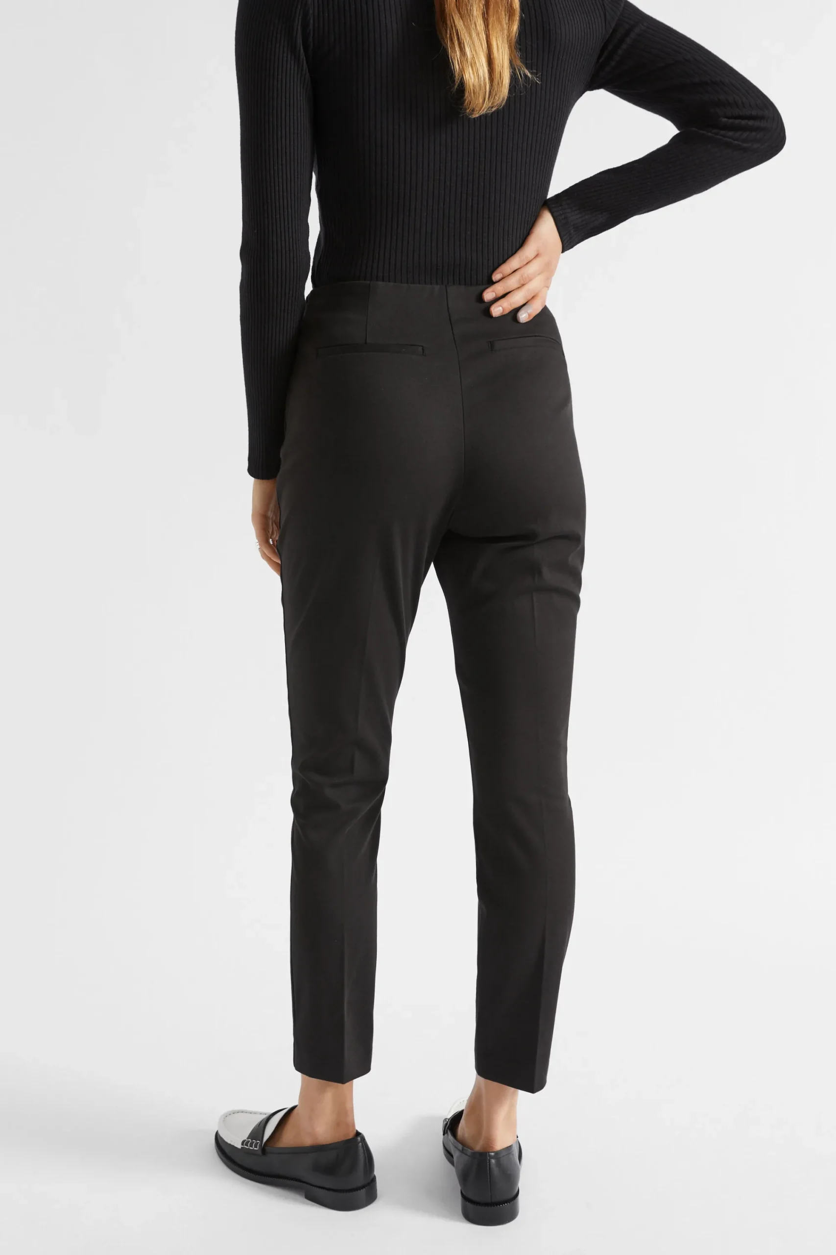 Woman Seed Heritage Pants-Slim Leg Zip Waist Pant