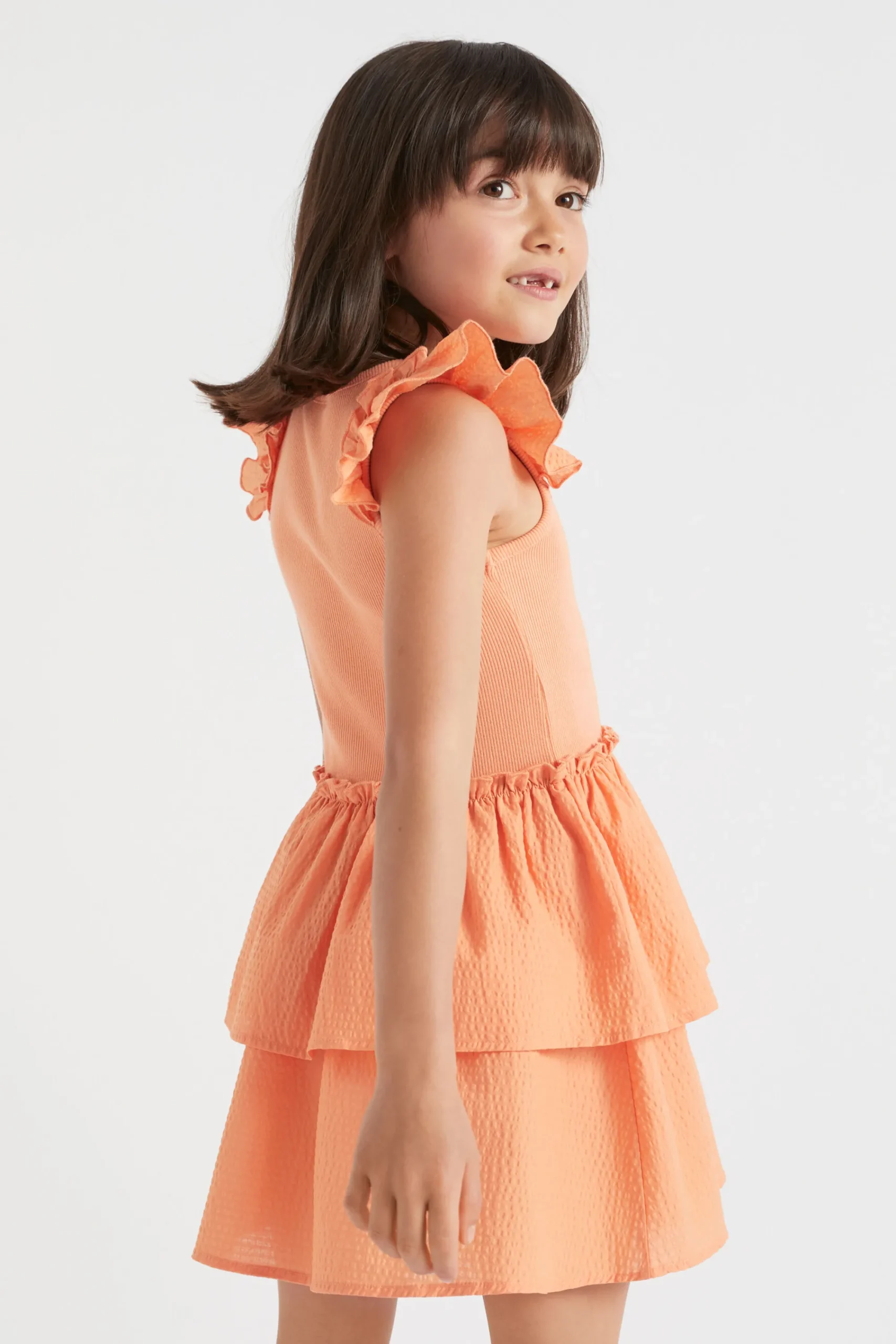 Girl Seed Heritage Dresses-Splice Tank Dress