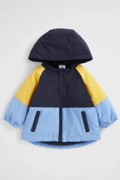 Baby Boy Seed Heritage Jackets & Vests-Spliced Jacket