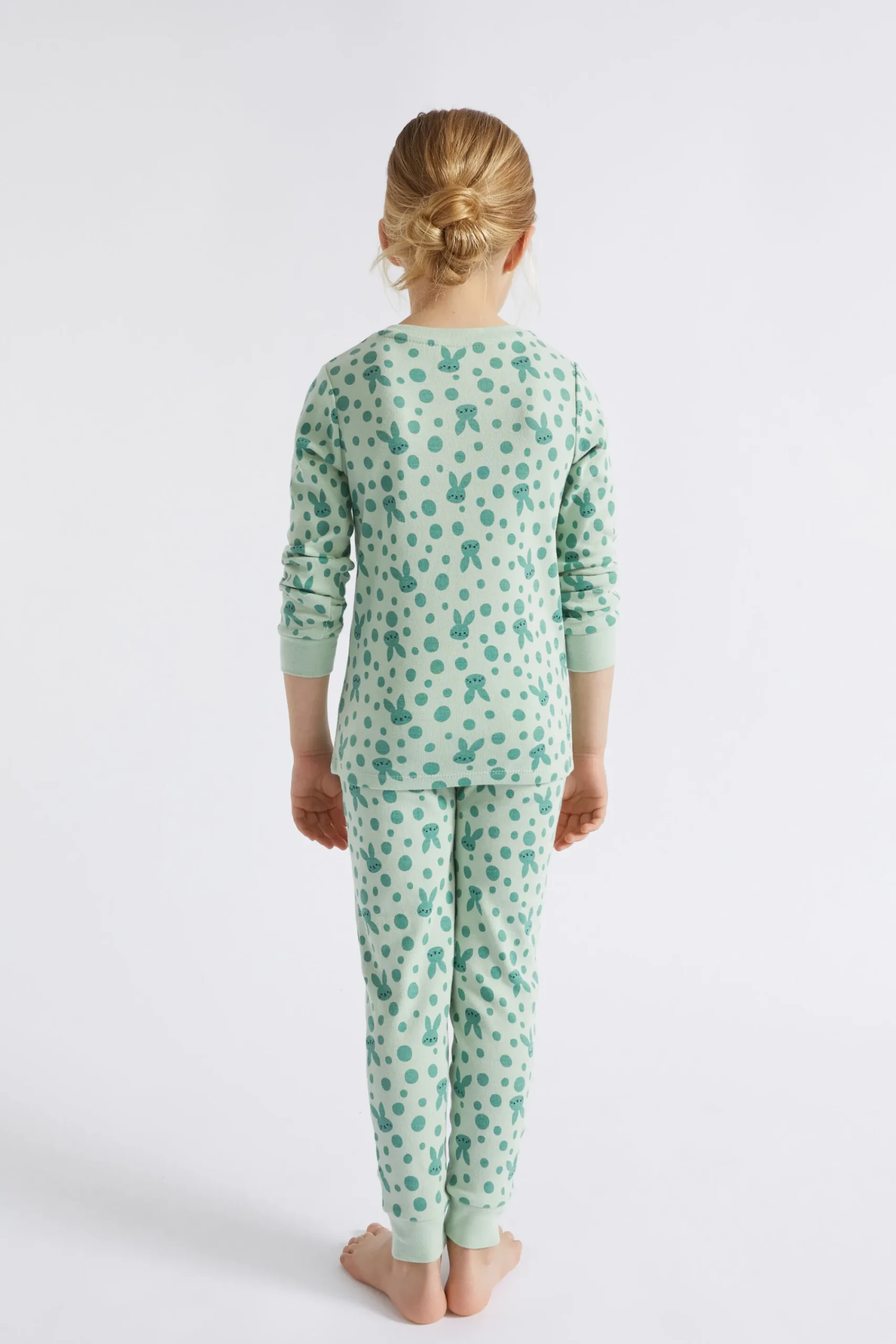 Girl Seed Heritage Pyjamas & Sleepwear-Spotted Bunny Pyjama