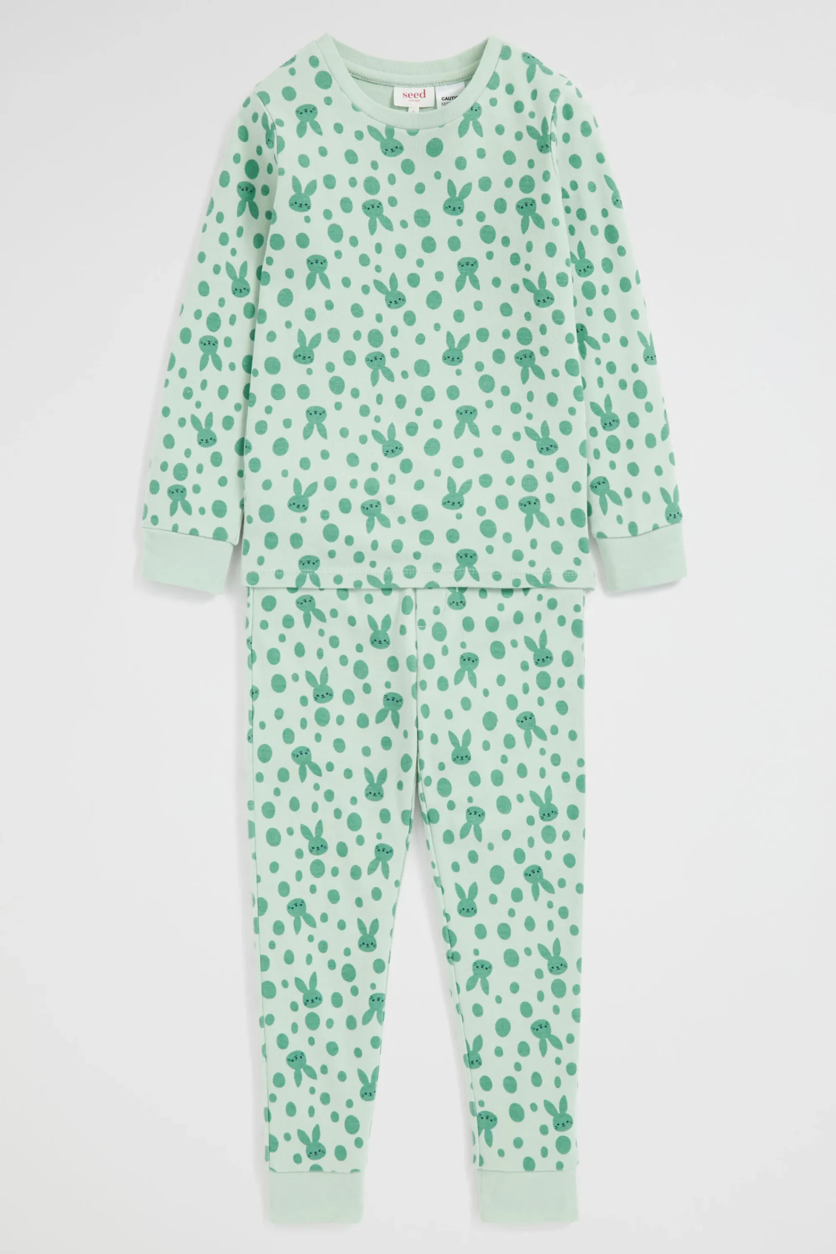 Girl Seed Heritage Pyjamas & Sleepwear-Spotted Bunny Pyjama