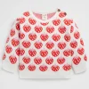 Baby Girl Seed Heritage Knitwear & Sweaters-Strawberry Knit