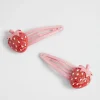 Girl Seed Heritage Hair Accessories-Strawberry Snaps