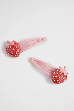 Girl Seed Heritage Hair Accessories-Strawberry Snaps