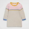 Baby Girl Seed Heritage Knitwear & Sweaters-Stripe Knit Dress