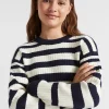 Teen Girl Seed Heritage Knitwear & Sweaters-Stripe Rib Knit