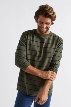 Man Seed Heritage T-Shirts & Sweaters-Stripe Tee