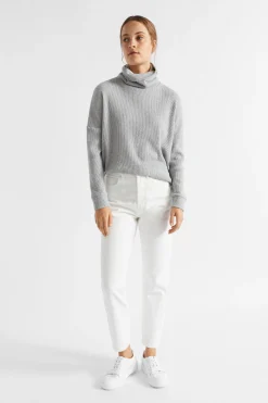 Woman Seed Heritage Knitwear & Sweaters-Supersoft Rib Sweat