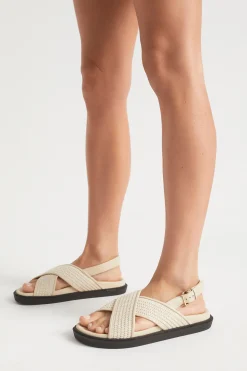 Woman Seed Heritage Sandals & Thongs-Tara Footbed Sandal