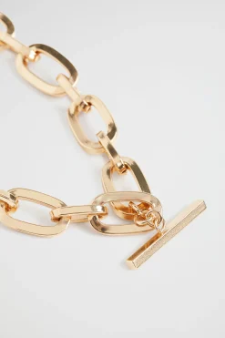 Woman Seed Heritage Jewellery-Tbar Link Necklace