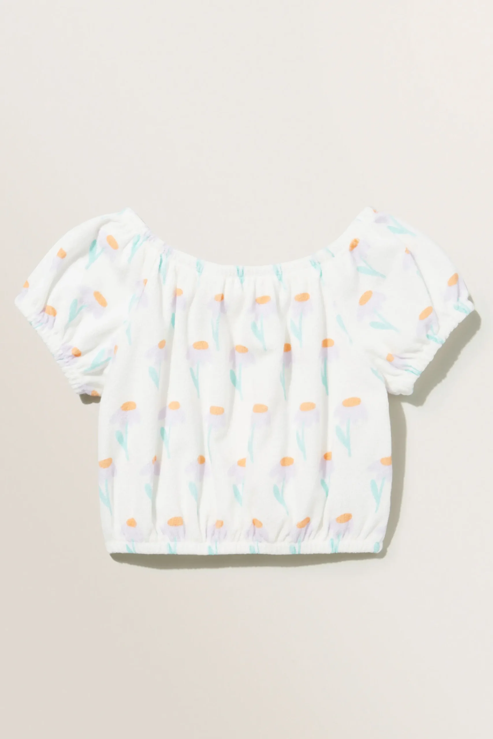 Girl Seed Heritage T-Shirts & Tops-Terry Towel Top