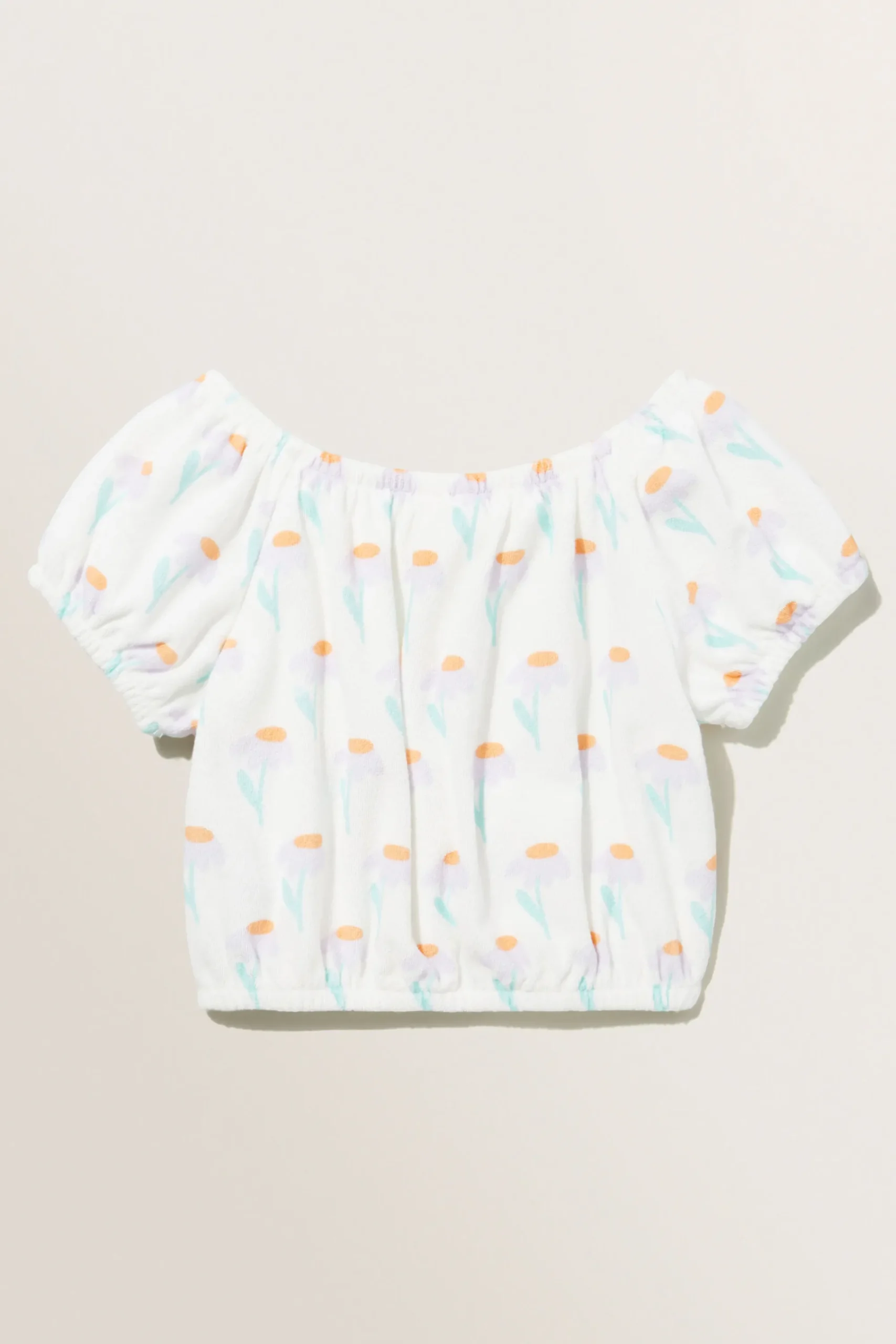 Girl Seed Heritage T-Shirts & Tops-Terry Towel Top