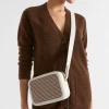 Woman Seed Heritage Cross Body-Textured Logo Crossbody Bag