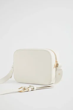Woman Seed Heritage Cross Body-Textured Logo Crossbody Bag