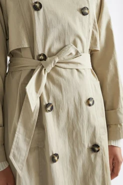 Woman Seed Heritage Jackets & Vests-Trench Coat