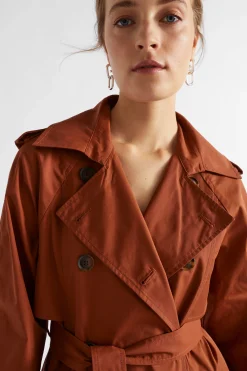 Woman Seed Heritage Jackets & Vests-Trench Coat
