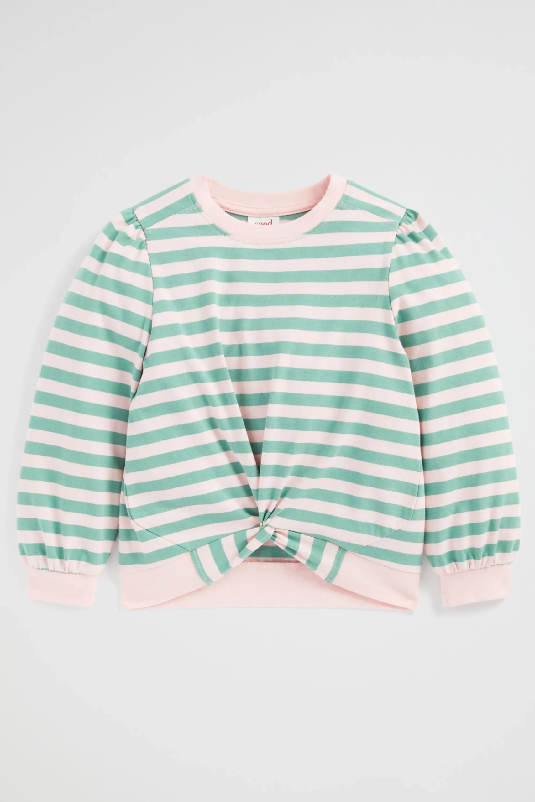 Girl Seed Heritage T-Shirts & Tops-Twist Rugby Top
