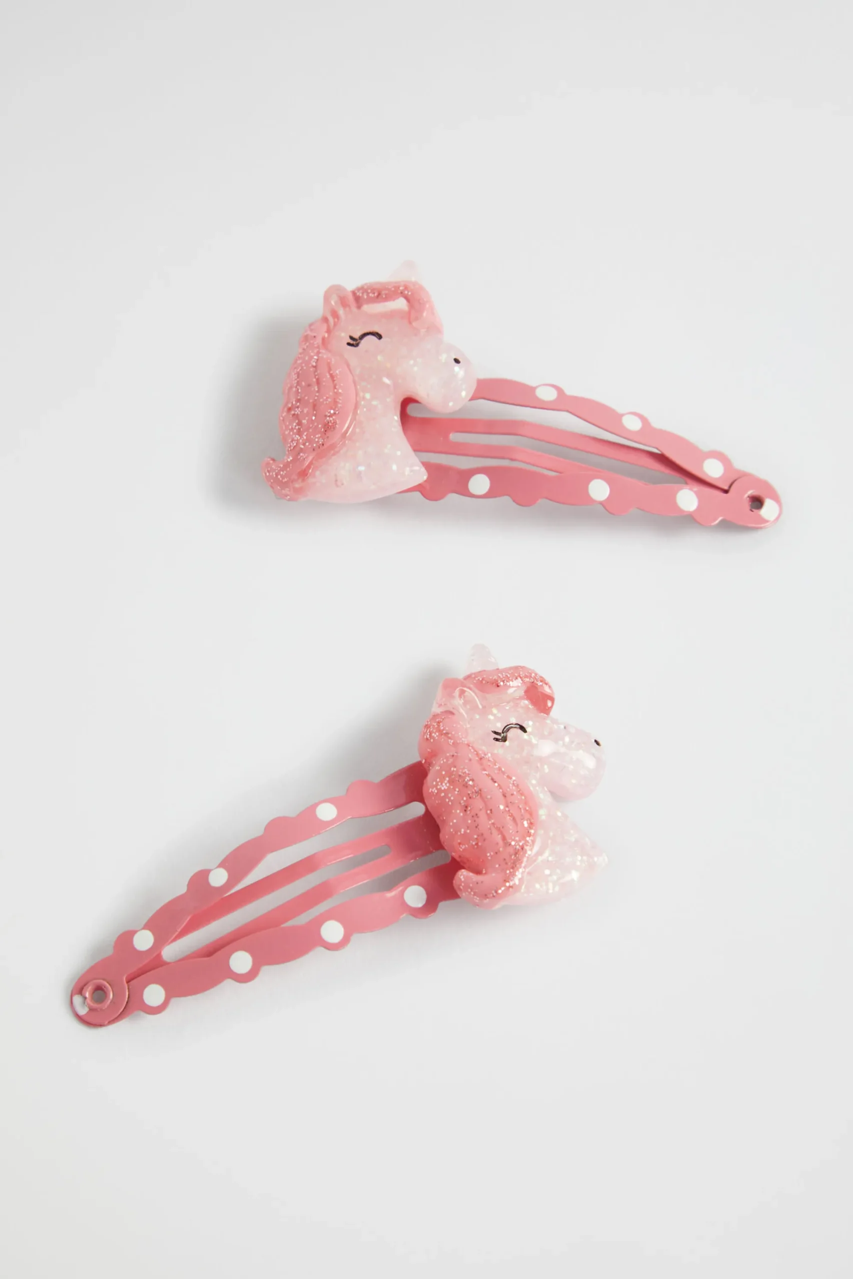 Girl Seed Heritage Hair Accessories-Unicorn Glitter Snaps