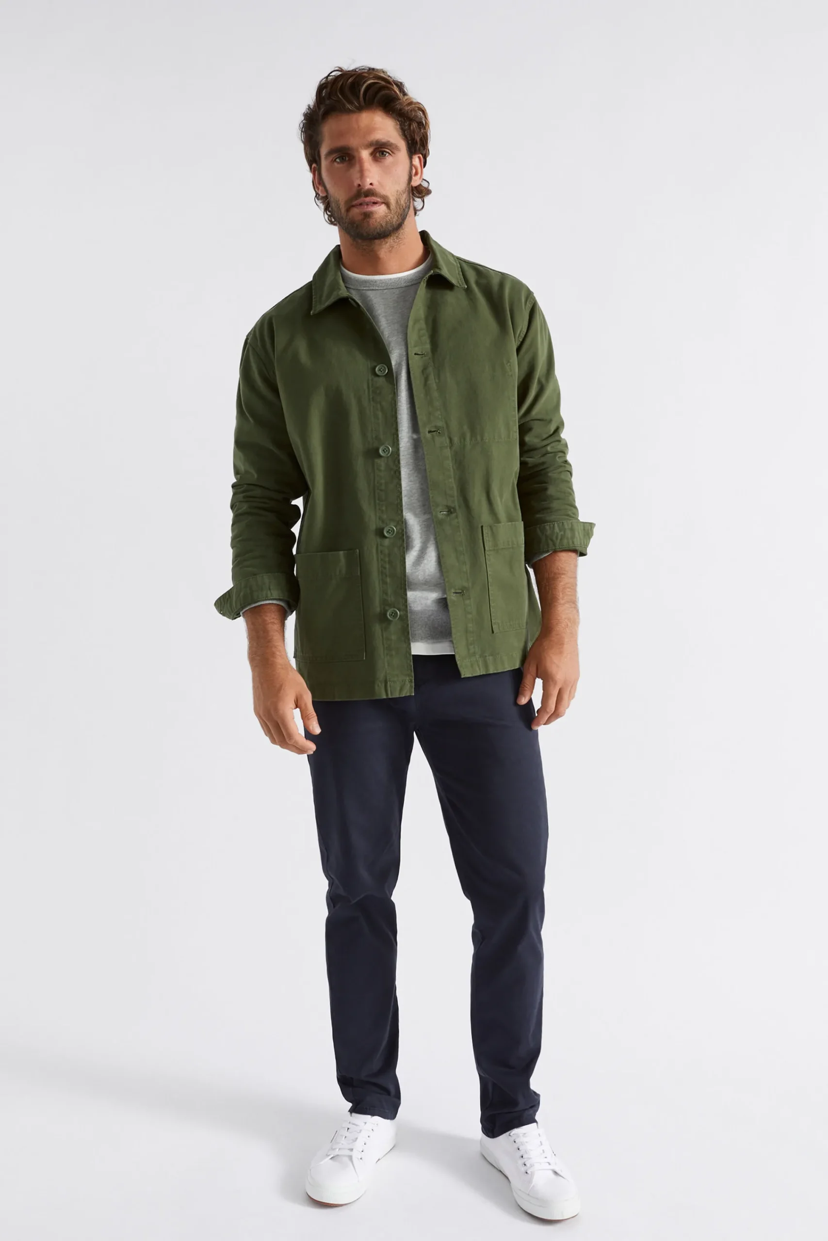 Man Seed Heritage Jackets & Vests-Utility Overshirt