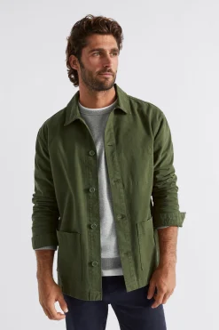 Man Seed Heritage Jackets & Vests-Utility Overshirt