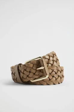 Woman Seed Heritage Belts-Vanessa Woven Leather Belt