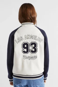 Teen Girl Seed Heritage Jackets & Vests-Varsity Bomber