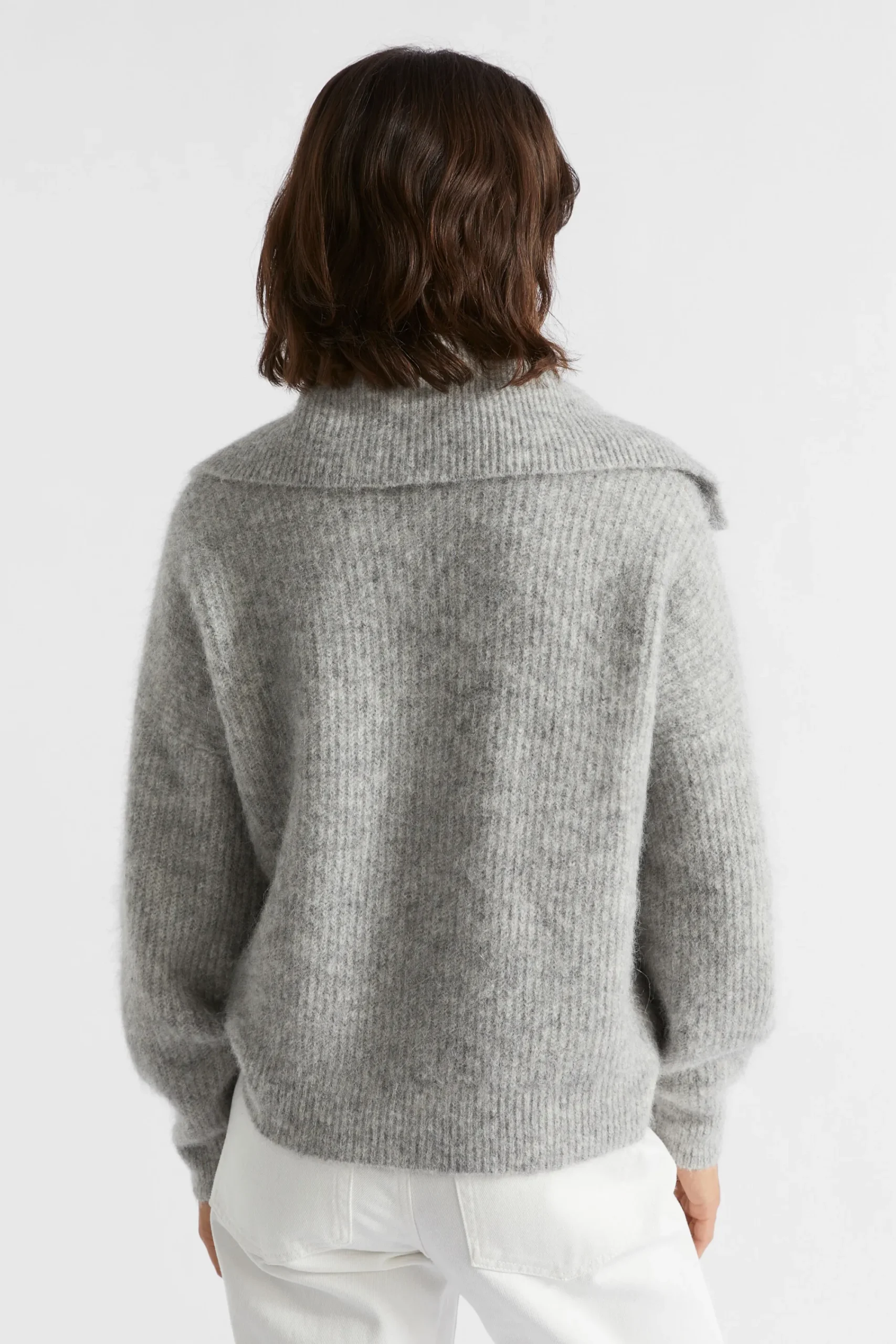 Woman Seed Heritage Knitwear & Sweaters-Wide Collared Knit