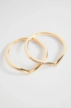 Woman Seed Heritage Jewellery-Wishbone Ring Set