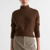 Woman Seed Heritage Knitwear & Sweaters-Wool Blend Mock Neck Knit