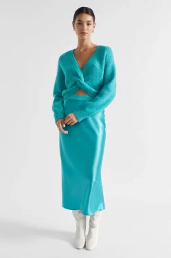 Woman Seed Heritage Knitwear & Sweaters-Wool Blend Twist Knit