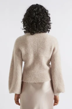 Woman Seed Heritage Knitwear & Sweaters-Wool Blend Wrap Sweater