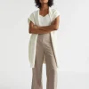 Woman Seed Heritage Scarves & Kaftans-Wool Knit Gilet