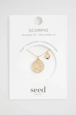 Woman Seed Heritage Jewellery-Zodiac Necklace